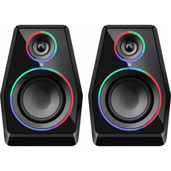 Defender g�o�niki Solar 10, 2.0, 10W, czarne, Bluetooth 5.3/AUX
