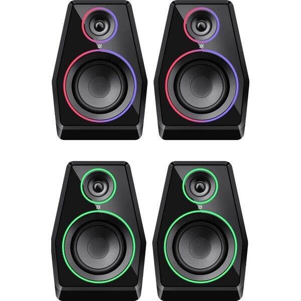 Defender g�o�niki Solar 10, 2.0, 10W, czarne, Bluetooth 5.3/AUX