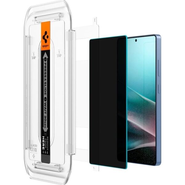 SZKŁO PRYWATYZUJĄCE SPIGEN GLAS.TR ”EZ FIT” HD 2-PACK GALAXY S25 ULTRA PRIVACY