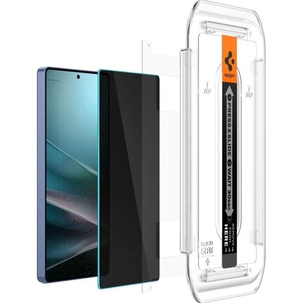 SZKŁO PRYWATYZUJĄCE SPIGEN GLAS.TR ”EZ FIT” HD 2-PACK GALAXY S25 ULTRA PRIVACY