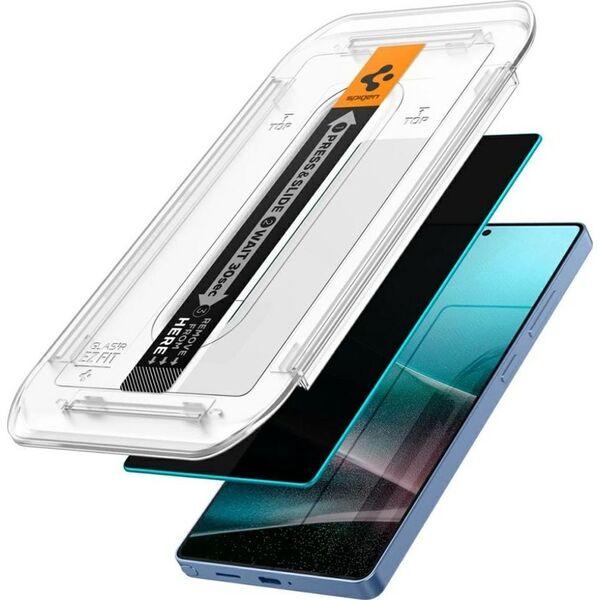 SZKŁO PRYWATYZUJĄCE SPIGEN GLAS.TR ”EZ FIT” HD 2-PACK GALAXY S25 ULTRA PRIVACY