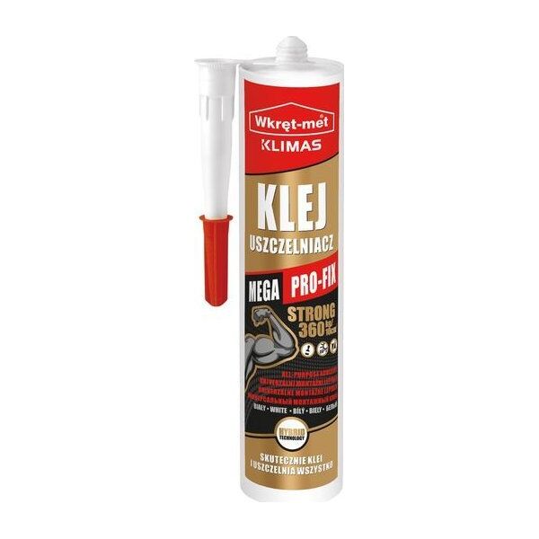 ΣΦΡΑΓΙΣΤΙΚΗ ΚΟΛΛΑ KU-STRONG-310-BI ΚΑΡΤΟΥΣ 310&nbsp|ml ΛΕΥΚΟ WKRĘT-MET KLIMAS
