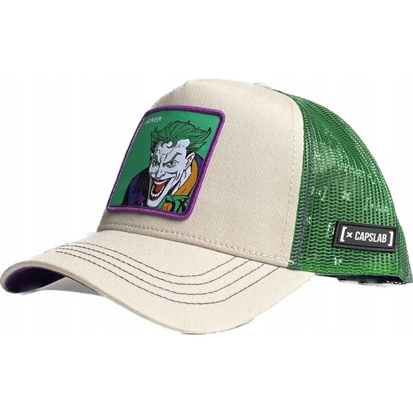 Capslab Capslab DC Comics Joker Cap CL-DC5-1-CAS-JOK2 Beżowe One size