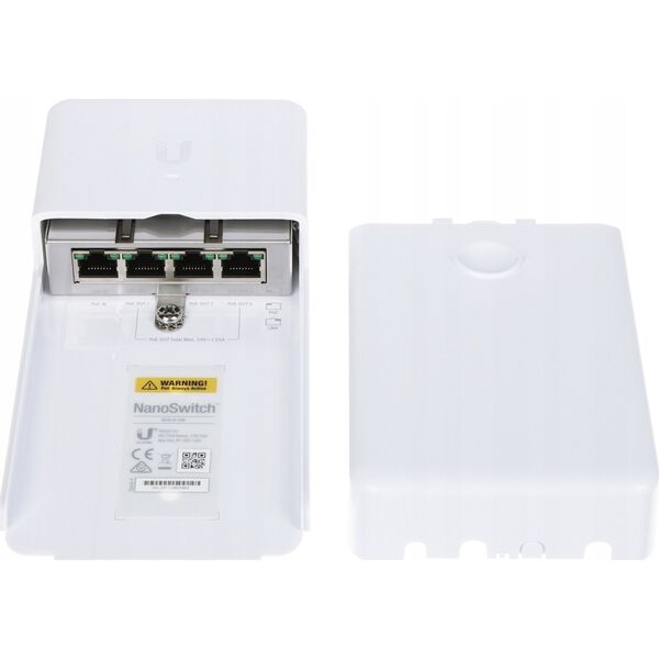 ΔΙΑΚΟΠΤΗΣ POE NANOSWITCH 3-PORTOWY PassivePoe 24V UBIQUITI