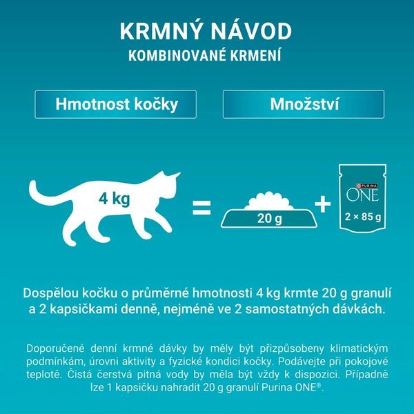 PURINA ONE STERILCAT βοδινό, κοτόπουλο, σολομός, γαλοπούλα 40x85g