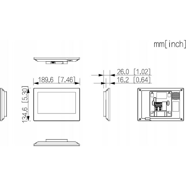 Σετ θυροτηλεόρασης KTH01 Wi-Fi / 4-Wire DAHUA