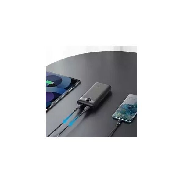 Powerbank  Powerbank Bateria zewnętrzna VEGER L20S - 20 000mAh LCD Quick Charge PD 20W czarny (VP2039PD  / W2039PD )