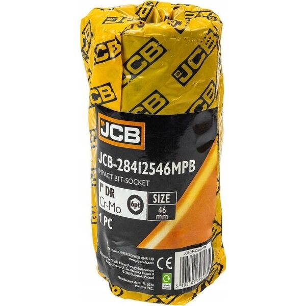 JCB Καρυδάκι-μπιτ κρουστικό 1" 46mm (6-γωνιακό)