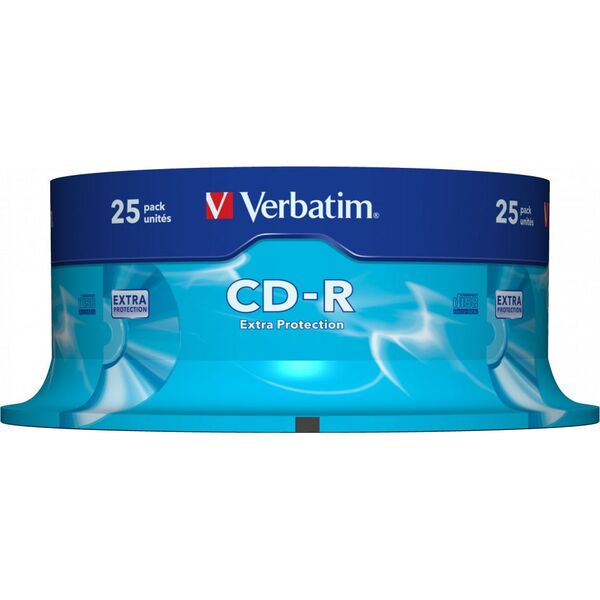 Verbatim CD-R 700 MB 52x 25 sztuk (43432)