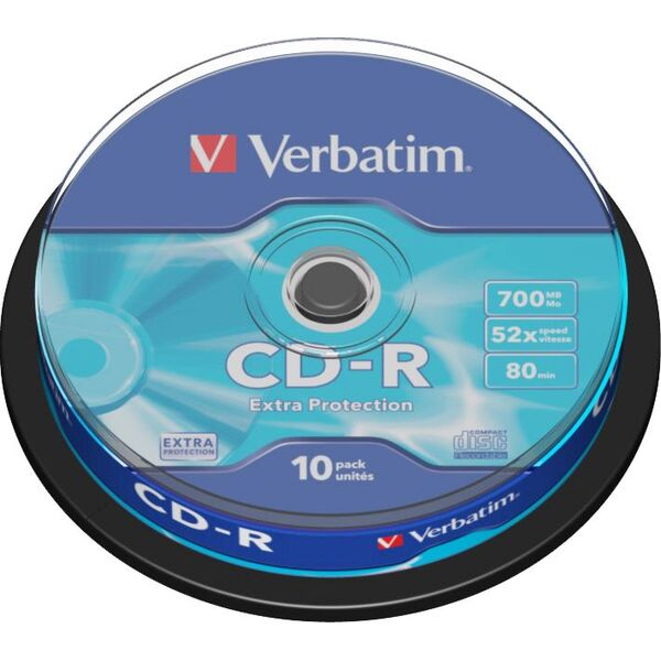 Verbatim CD-R 700 MB 52x 10 sztuk (43437)
