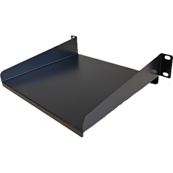 Półka RACK 10'' 1U 200mm, Netrack, czarna