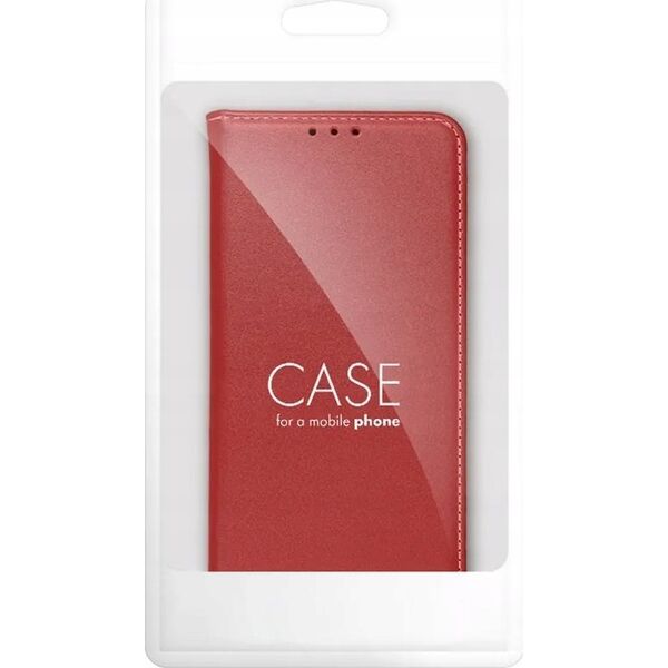 Θήκη SMART PRO Book δερμάτινη για XIAOMI Redmi Note 14 PRO 5G / 14 PRO PLUS 5G μπορντό