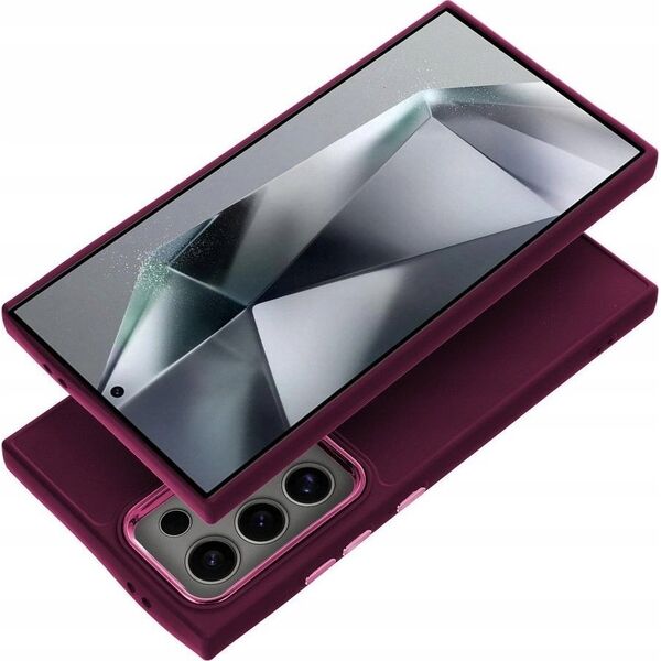 Θήκη FRAME για XIAOMI Redmi Note 14 PRO 5G / 14 PRO PLUS 5G μωβ