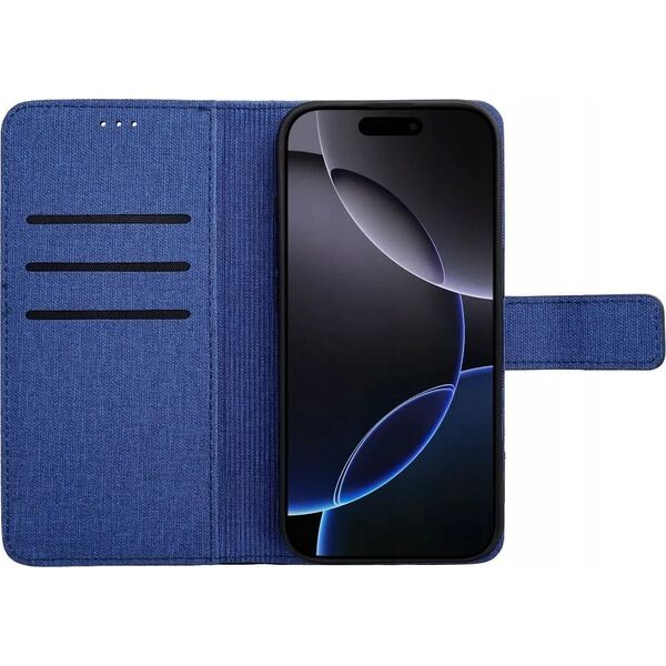 Θήκη GOMMA Book για XIAOMI Redmi Note 14 5G μπλε