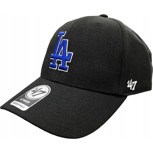 47 Brand MVP Los Angeles Dodgers Καπέλο B-MVP12WBV-BKR Μαύρο Ένα μέγεθος