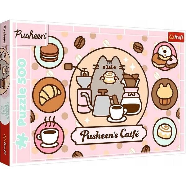 PUZZLE 500 Pusheen στην καφετέρια 37528
