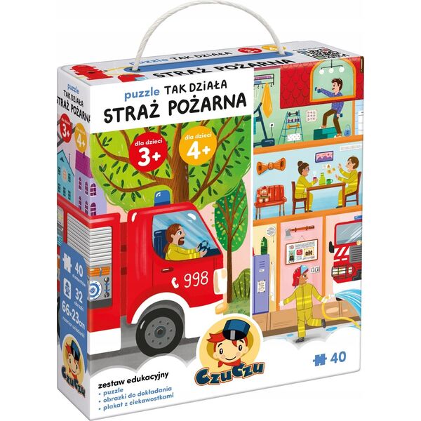 CzuCzu Puzzle Tak działa Straż pożarna 93808