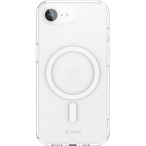 Crong Clear MAG Cover - Etui iPhone 16e MagSafe (przezroczysty)
