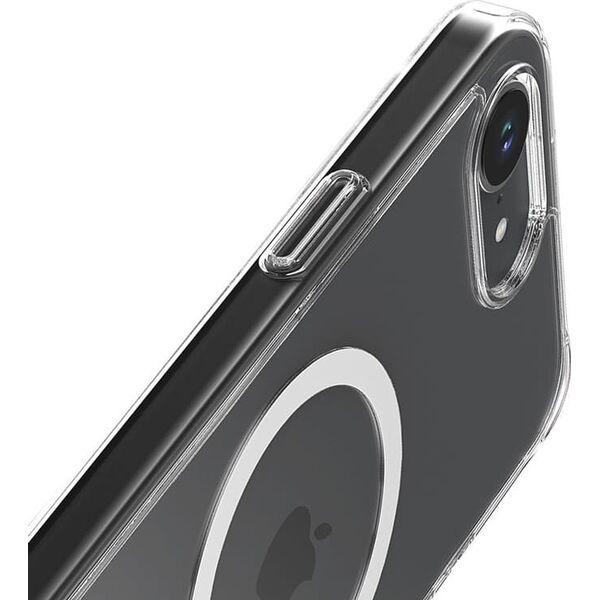 Crong Clear MAG Cover - Etui iPhone 16e MagSafe (przezroczysty)