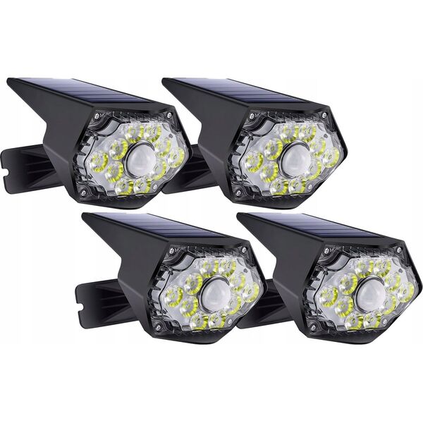 Lampa solarna ogrodowa / uliczna na słup 100W 129 LED RC-K-1328