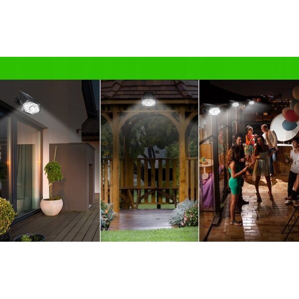 Lampa solarna ogrodowa / uliczna na słup 100W 129 LED RC-K-1328