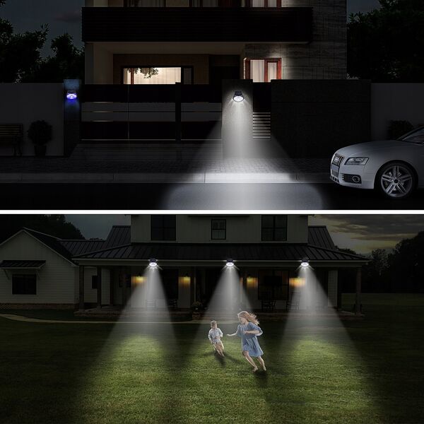 Lampa solarna ogrodowa / uliczna na słup 100W 129 LED RC-K-1328