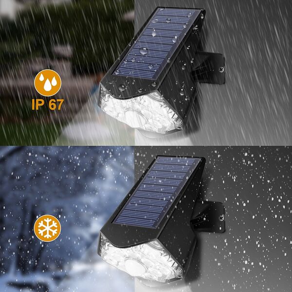 Lampa solarna ogrodowa / uliczna na słup 100W 129 LED RC-K-1328