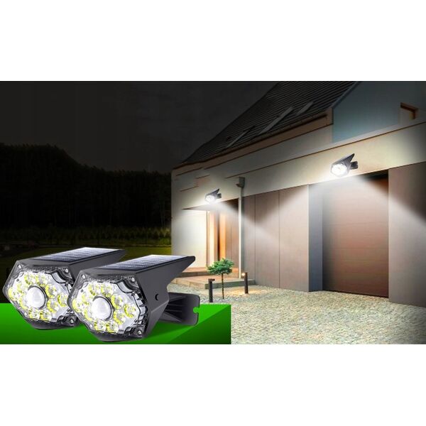 Lampa solarna ogrodowa / uliczna na słup 100W 129 LED RC-K-1328