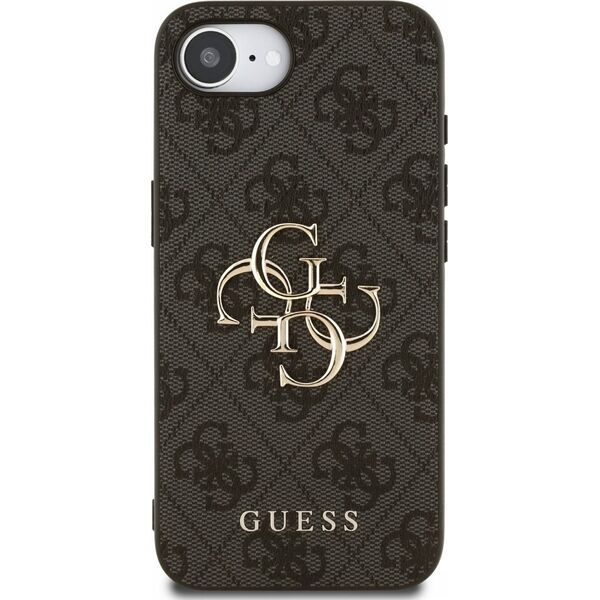 Case Guess 4G Big Logo for iPhone 16e black