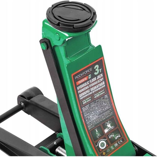 ROCKFORCE DŹWIGNIK "ŻABA"  3T  85-430mm  2-TŁOKOWY