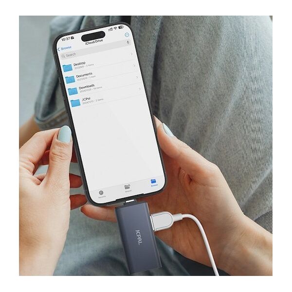 JCPAL USB-C 3-in-1 Travel Hub - hub HDMI/PD/USB-A 3.0 - Gwarancja bezpieczeństwa. Proste raty. Bezpłatna wysyłka od 170 zł.