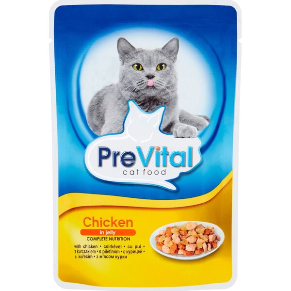 PREVITAL kurczak w galaretce dla kotów 100g