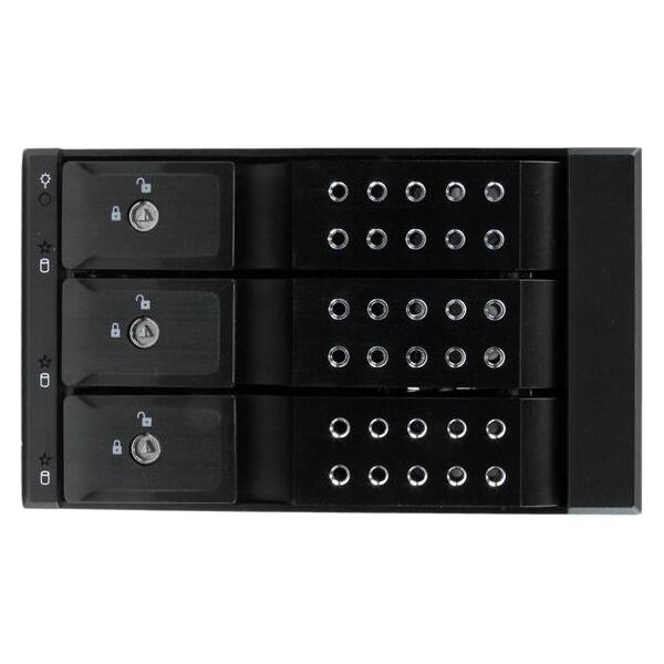 StarTech na trzy dyski twarde 3.5" SAS, SATA (HSB3SATSASBA)