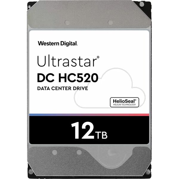Dysk serwerowy WD Ultrastar DC HC520 12TB 3.5'' SATA III (6 Gb/s)  (0F29590)