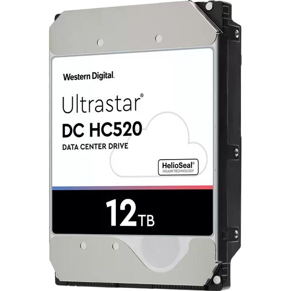 Dysk serwerowy WD Ultrastar DC HC520 12TB 3.5'' SATA III (6 Gb/s)  (0F29590)