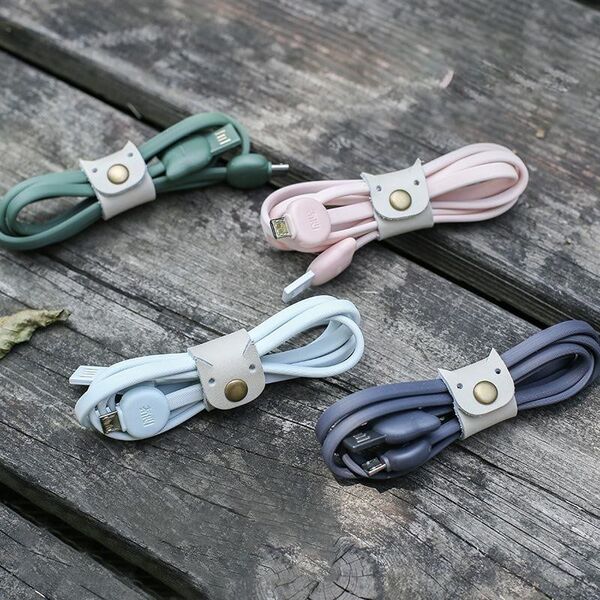 Kabel USB maoxin Maoxin Vitality Cat Series kabel USB Lightning 1M 2.1A różowy