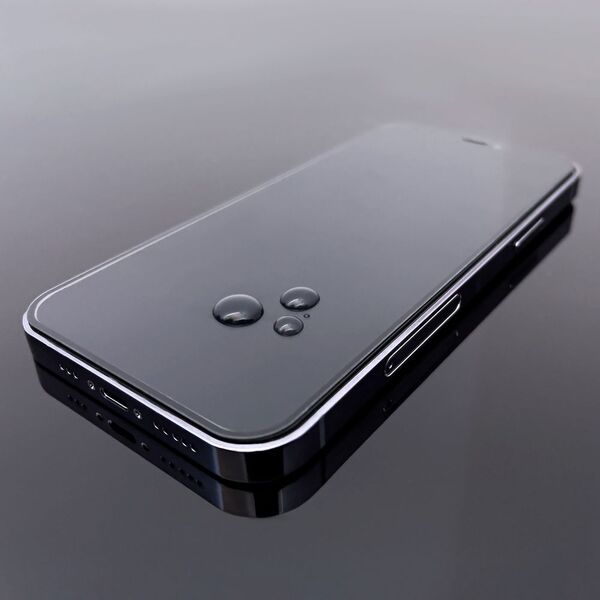 Hurtel Wozinsky super wytrzymałe szkło hartowane Full Glue na cały ekran z ramką Case Friendly iPhone 13 Pro Max czarny