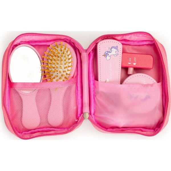 Ecotoys Zestaw piękności kosmetyczka 6 akcesoriów beauty