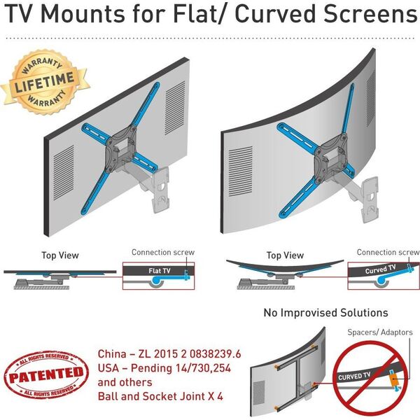 Barkan Uchwyt sufitowy 3500 29'' - 65''