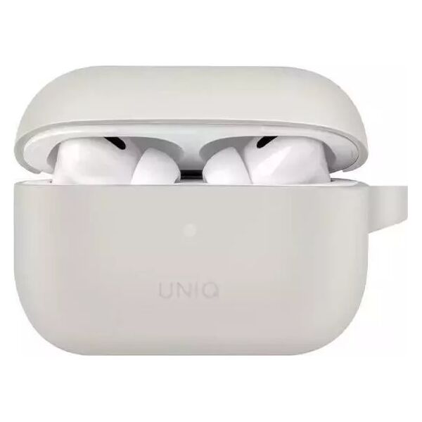 Uniq Etui ochronne na słuchawki UNIQ Vencer do AirPods Pro 2 gen. Silicone szary/chalk grey