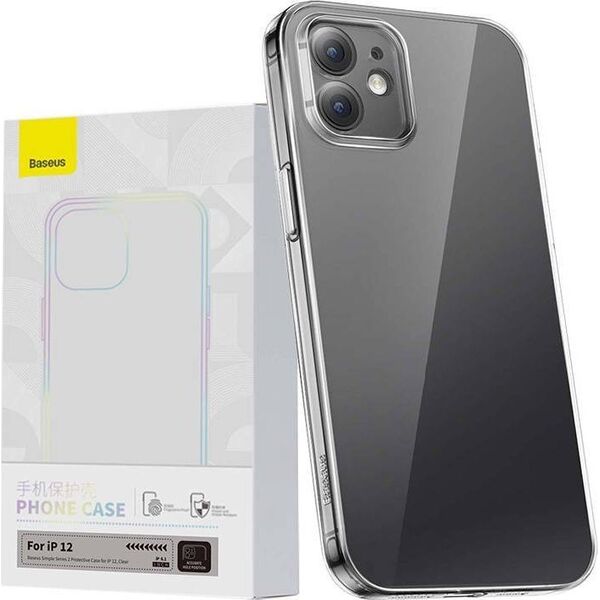 Baseus Przeźroczyste Etui Baseus Simple do iPhone 12