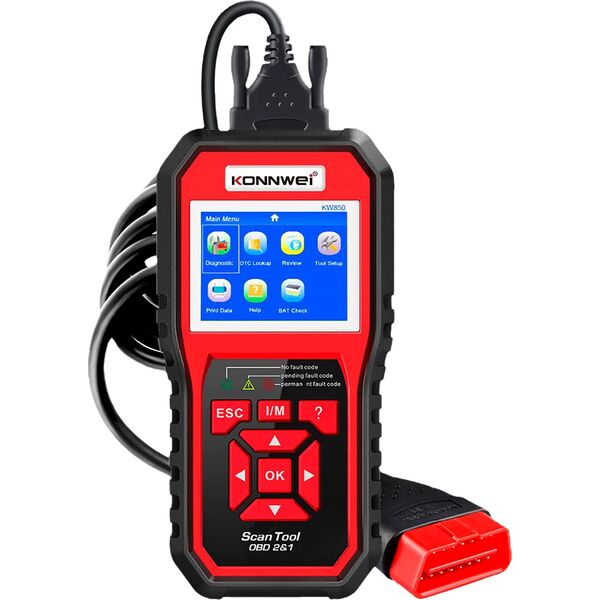 Konnwei Miernik diagnostyczny, skaner OBD2 Konnwei KW850