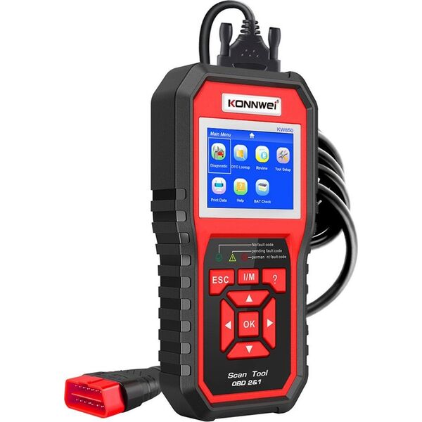 Konnwei Miernik diagnostyczny, skaner OBD2 Konnwei KW850