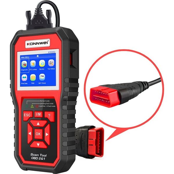 Konnwei Miernik diagnostyczny, skaner OBD2 Konnwei KW850