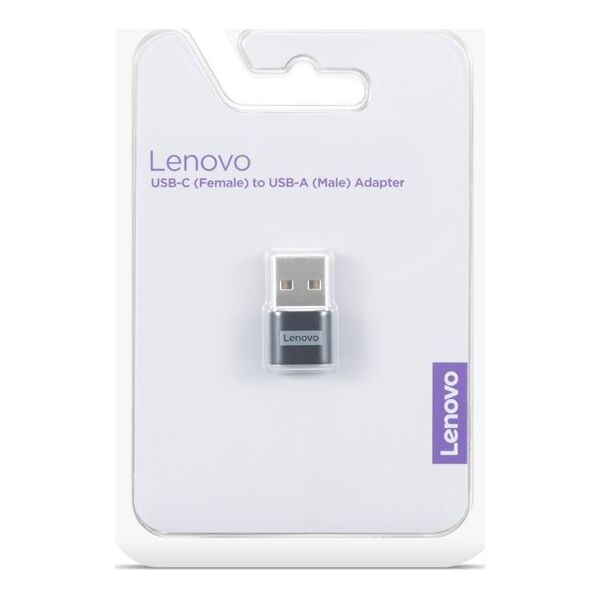 Προσαρμογέας USB Lenovo Lenovo - Προσαρμογέας USB - 24 pin USB-C (W) σε USB Τύπου A (M) - USB 2.0 - CRU