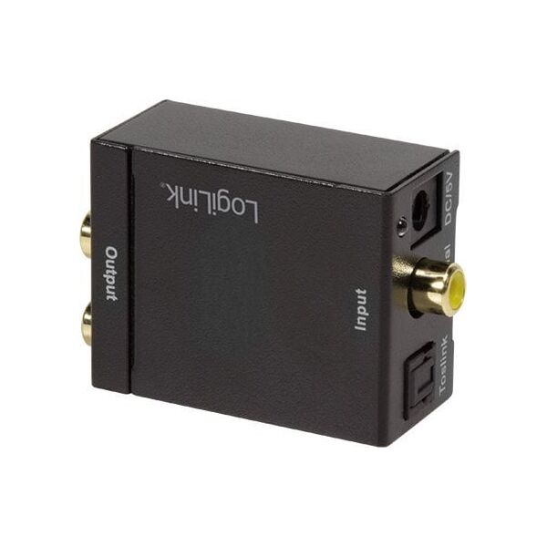 System przekazu sygnału AV LogiLink LogiLink Audio-Konverter Digital zu Analog 3.5mm/SPDIF/COAX