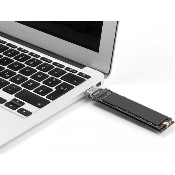 Προσαρμογέας USB Delock DELOCK Combo Μετατροπέας για M.2 NVMe PCIe/SATA SSD USB 3.2