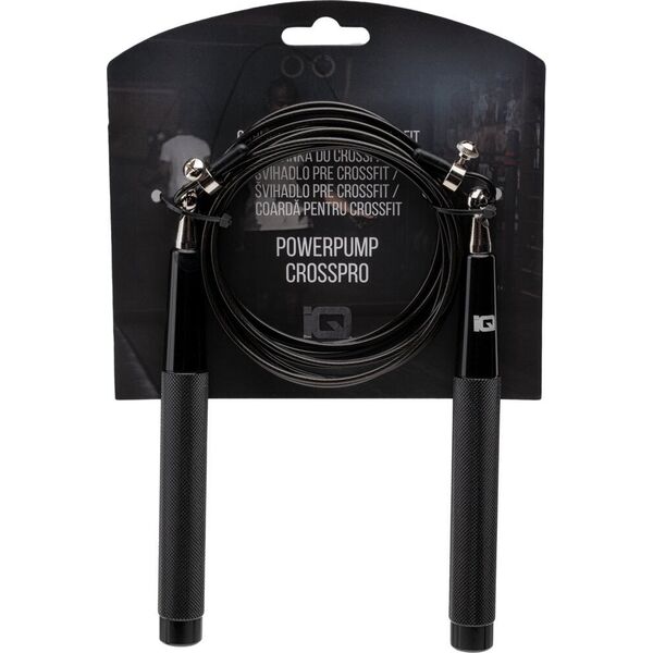 Skakanka sportowa IQ Skakanka Iq Cross The Line Powerpump Crosspro black/silver