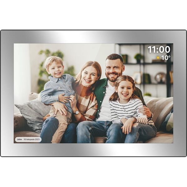 Ramka cyfrowa Kruger&Matz Cyfrowa ramka Kruger&amp|Matz na zdjęcia FRAMEO Wi-Fi 10,1&quot| lustrzana