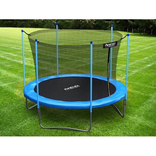 Trampolina ogrodowa Neo-Sport NS-06W181 z siatką wewnętrzną 6 FT 183 cm